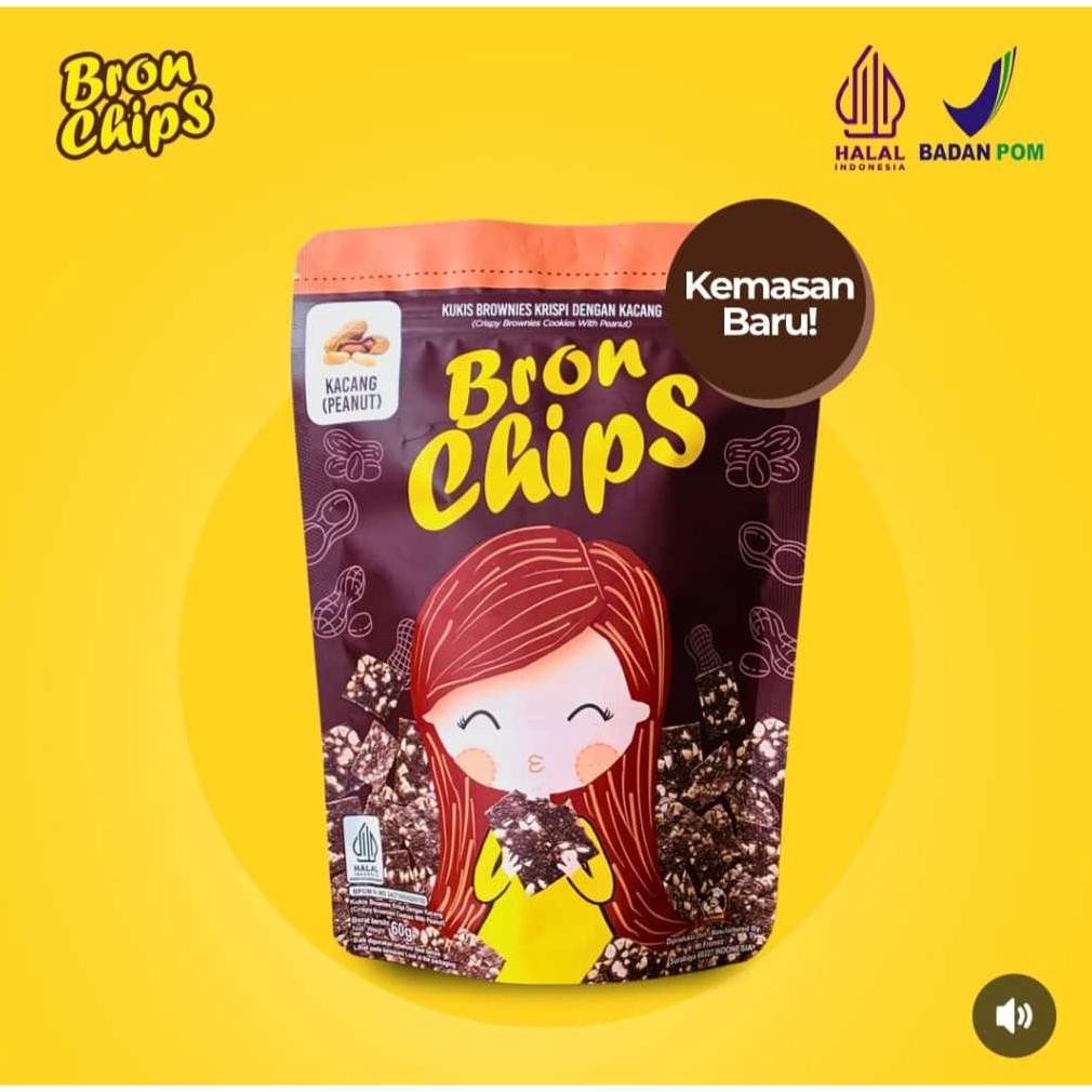 

Bron Chips brownis kering kripik brownies Broncihps