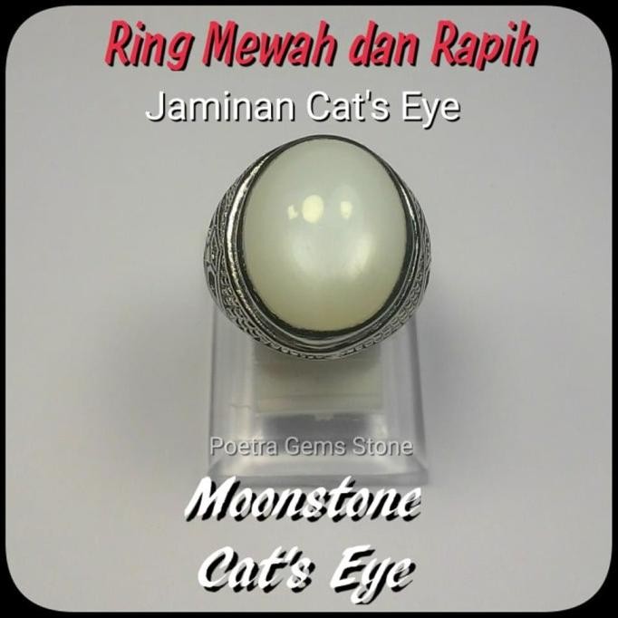 BATU CINCIN MOONSTONE CAT'S EYE