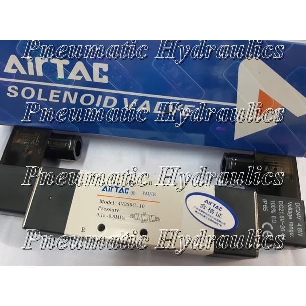 AIRTAC SOLENOID VALVE 4V330C-10 AIRTAC SOLENOID 3/8"