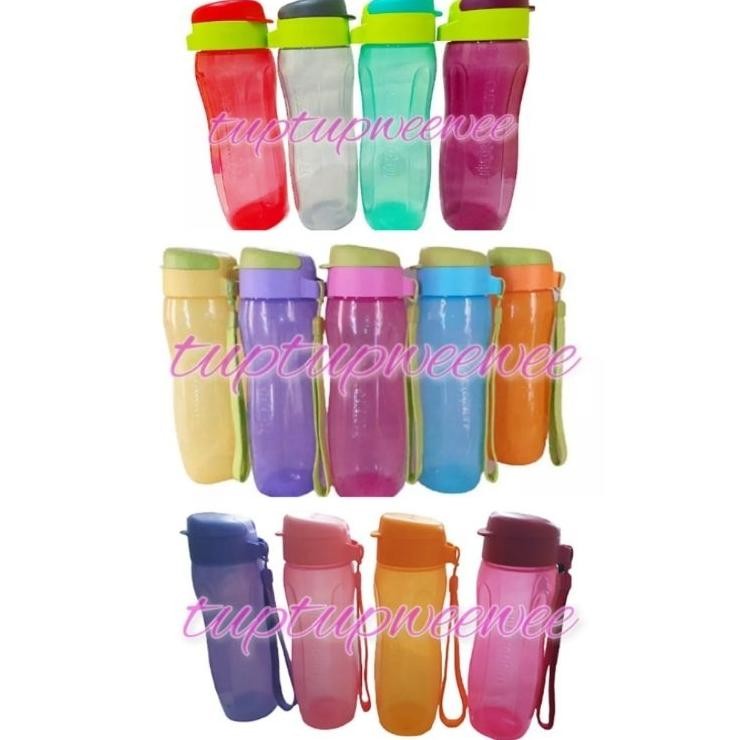 Tupperware Eco Bottle Botol Ml Fahion Tutup Flip Free Tali