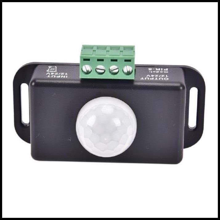 Sensor Pir Motion Detector 12V 24V Saklar Otomatis Sensor Gerak