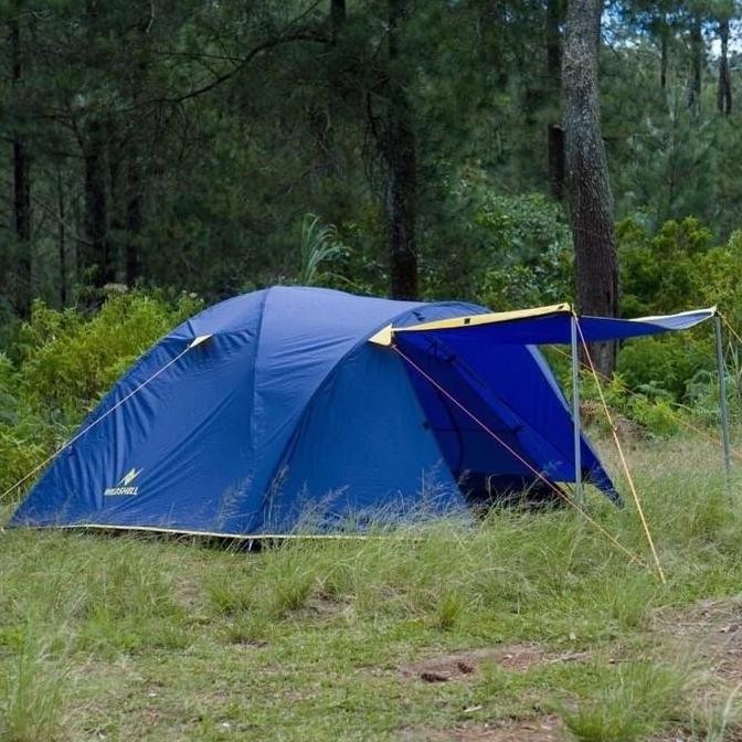TENDA CAMPING KAPESITAS 4/5 ORANG WILDSHELL JAYADIPA OUTDOOR Terlaris