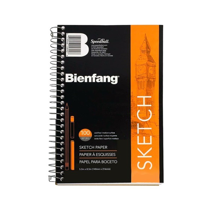 

Speedball Bienfang 5.5 x 8.5 inch Sketch Paper (100 sheets, 81 gsm)