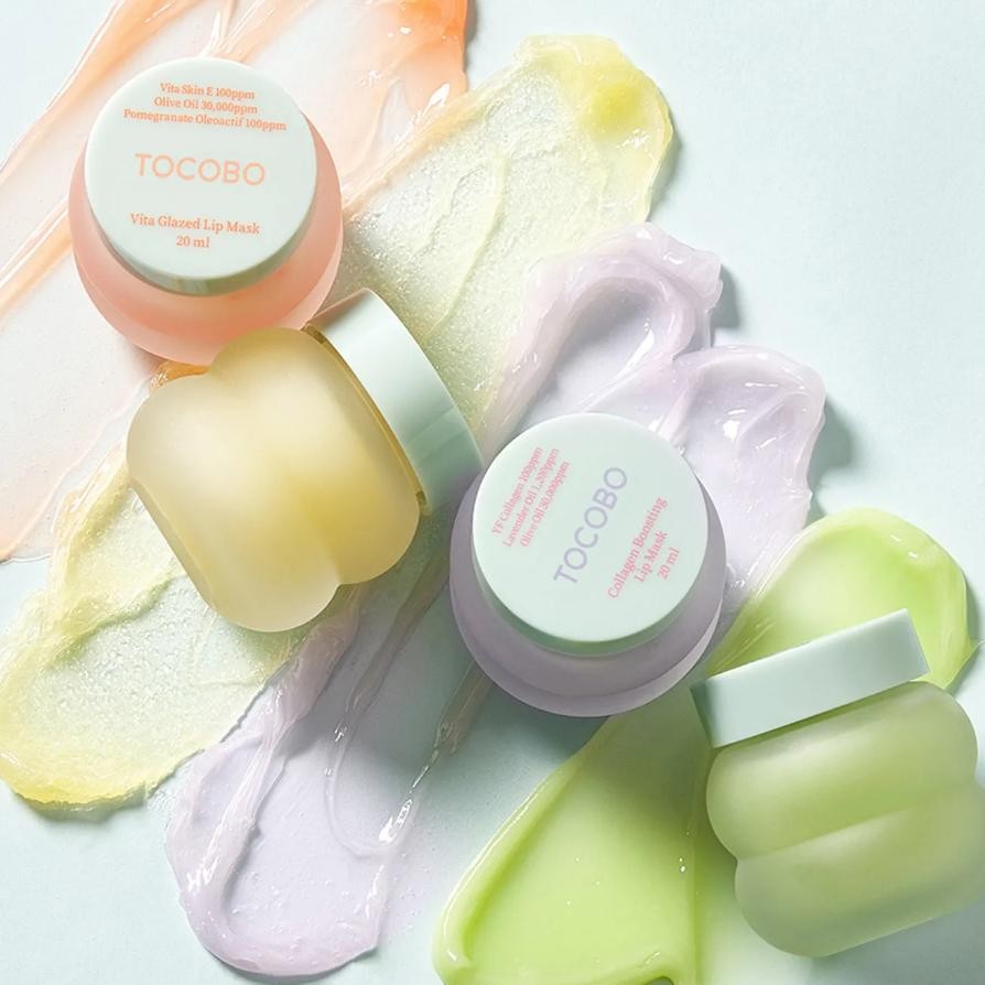 Tocobo Vita Glazed Lip Ma Lemon Ugar Crub Lip Ma Collagen Booting Lip Ma Cooling Lip Ma 20Ml