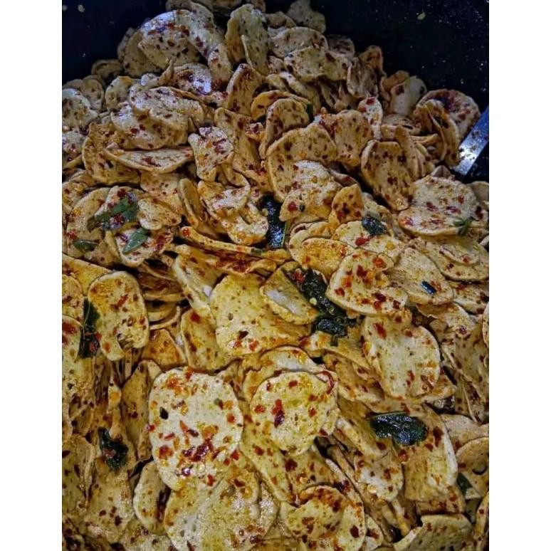 

seblak basreng koin pedas daun jeruk 500grm