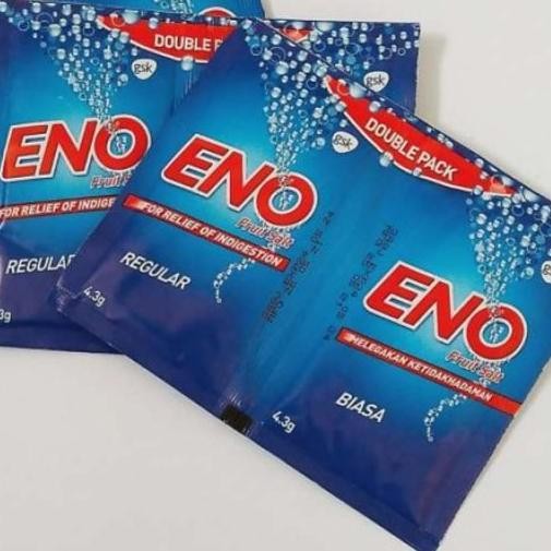 

cusss order] ENO Fruit Salt REGULER Sachet 5G Triple(isi 3Sachet) / Garam Buah / Antasida