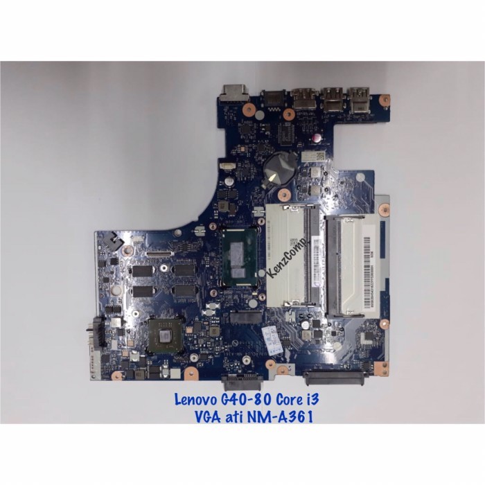 TERLARIS Motherboard/Mainboard/Mobo Lenovo G40-80 VGA Ati NM-A361