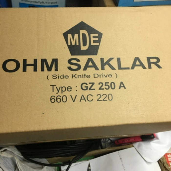 OHM saklar Gz 250A MDE