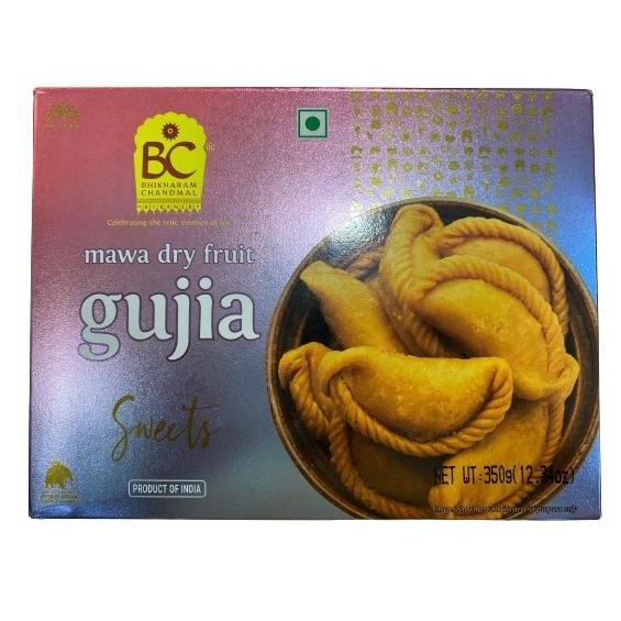 

=====] MAWA DRY FRUIT GUJIA BHIKHARAM CHANDMAL 350G / Manisan India