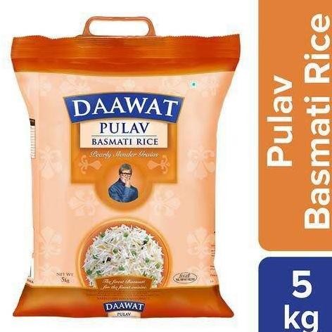 

best produk] DAAWAT PULAV BASMATI RICE 5KG / Beras India