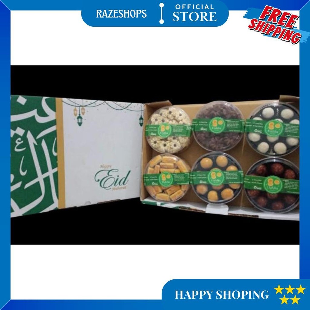 

Hampers Kue Kering Isi 6 D Gratis Ongkir