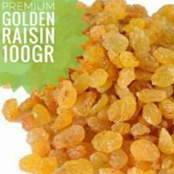 

best seller] GOLDEN RAISIN 100G / Kismis Kuning