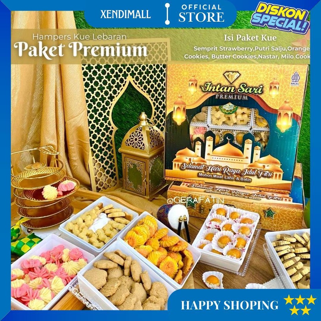 

Terlaris!! Kue Kering Bellarosa Paket Berkah Lebaran 2025 ( Berat 1Kilo ) D Promo Puncak