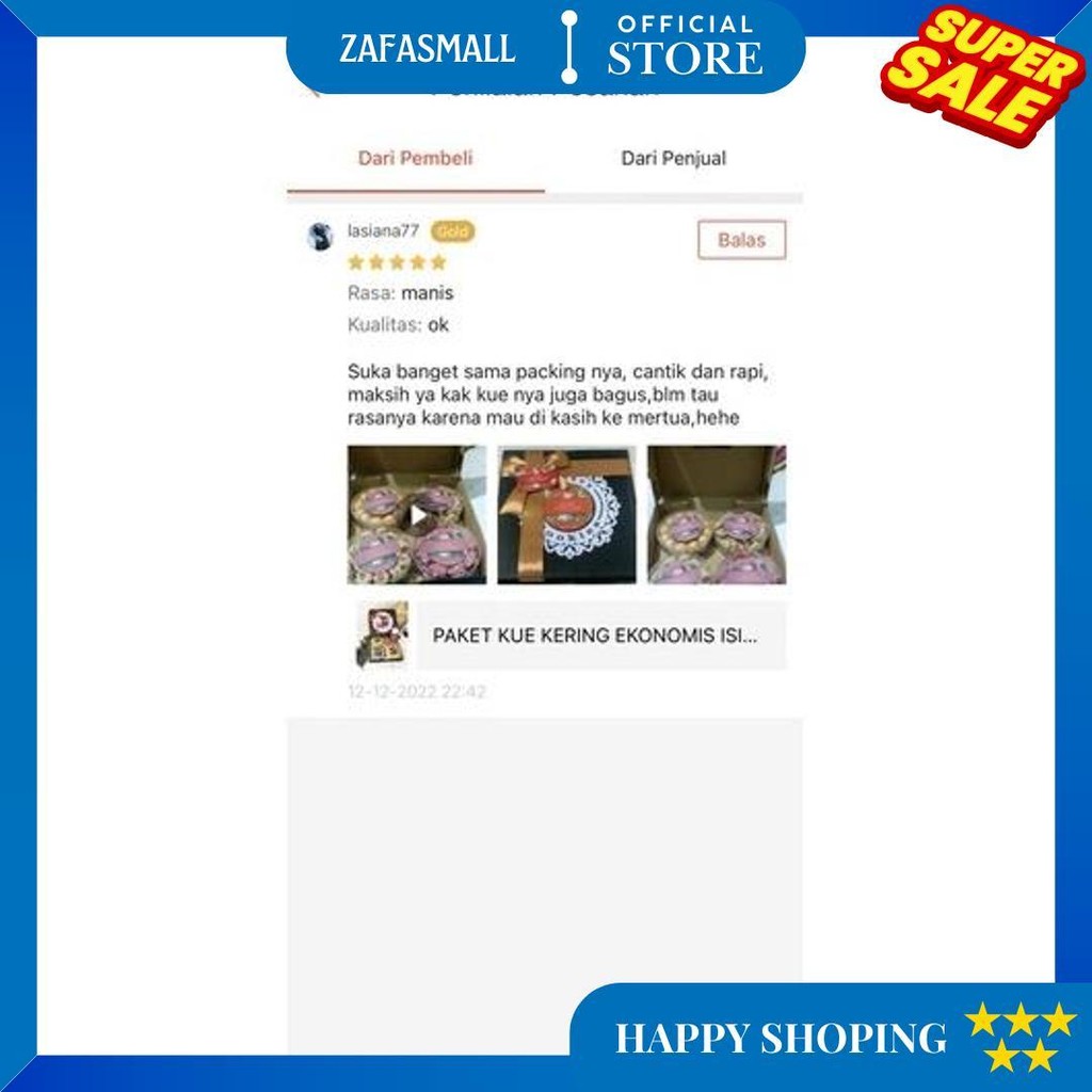 

Paket Hampers Kue Kering Lebaran Idul Fitri D Promo Puncak