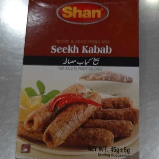 

best seller] SEEKH KABAB SHAN 50G (EXP 05/2025)/ Vegetarian / Halal