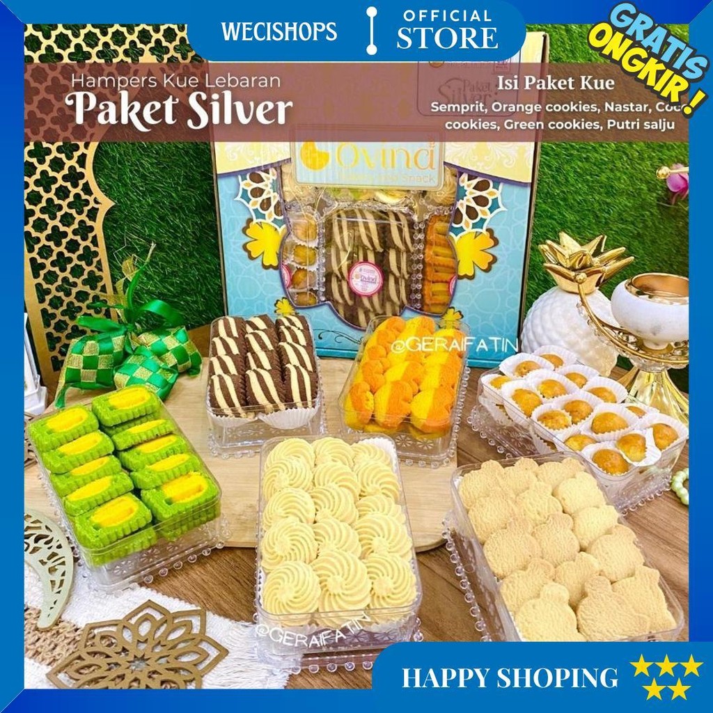 

Ovina / Endolita Paket Makmur Parcel Kue Kering Lebaran Idul Fitri 2025 D Terlaris