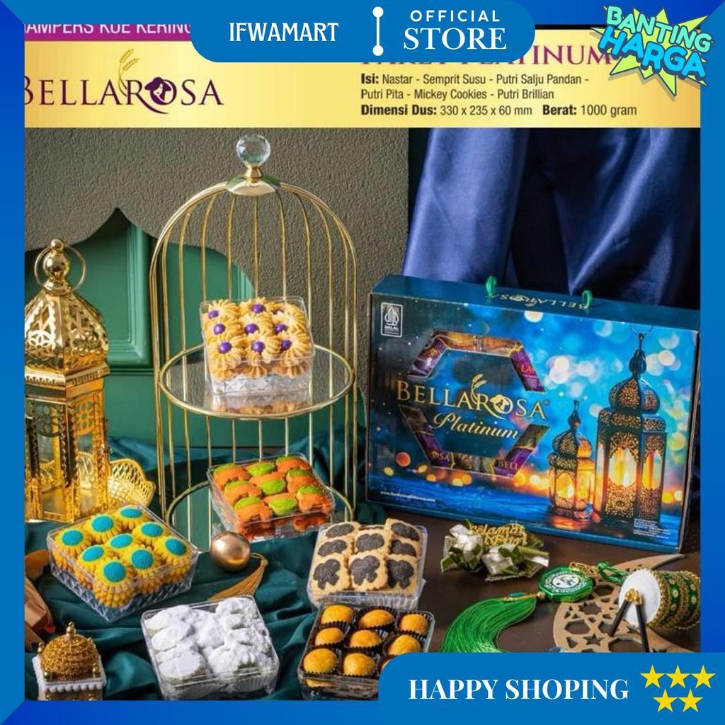 

Bellarosa Paket Kue Kering D Promo 10.10