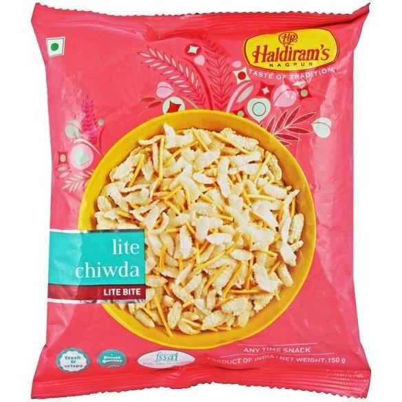 

.........] LITE CHIWDA Haldiram's 200g / Namkeen / Indian Snack