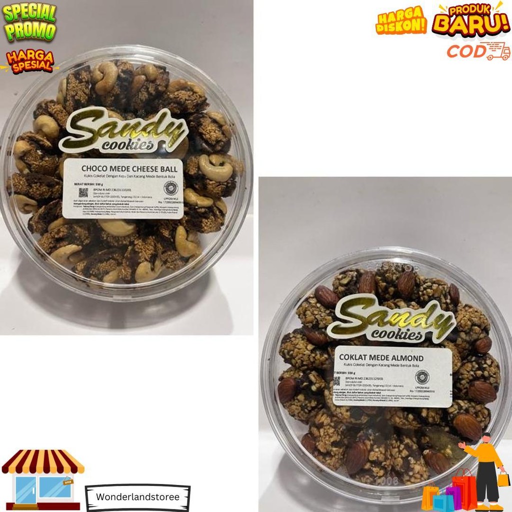 

Sandy Cookies Premium (Gold) Exp Panjang (Toples Sedang Tin (Nastar / Kastengel / Putri Salju / Salju Mede / Mede Almond / Nastar Pandan / Nastar Durian / Almond Classic / Brownies Almond / Kue Jakarta Imlek Lebaran Idul Fitri D Termurah