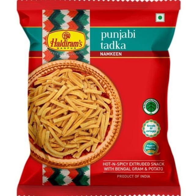

#@#@#@#@] PUNJABI TADKA HALDIRAM'S 150G / Namkeen / Snack India
