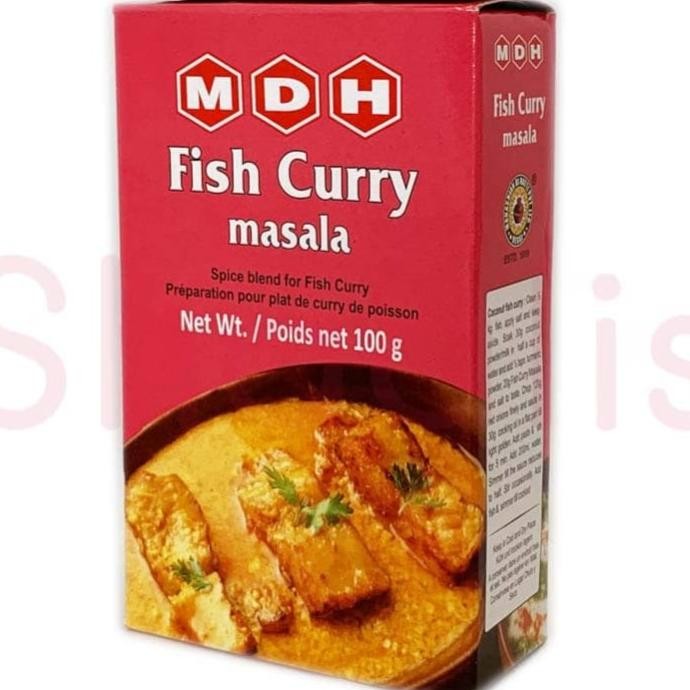 

_^_^_^] FISH CURRY MASALA POWDER MDH 100G / Masala Kari Ikan
