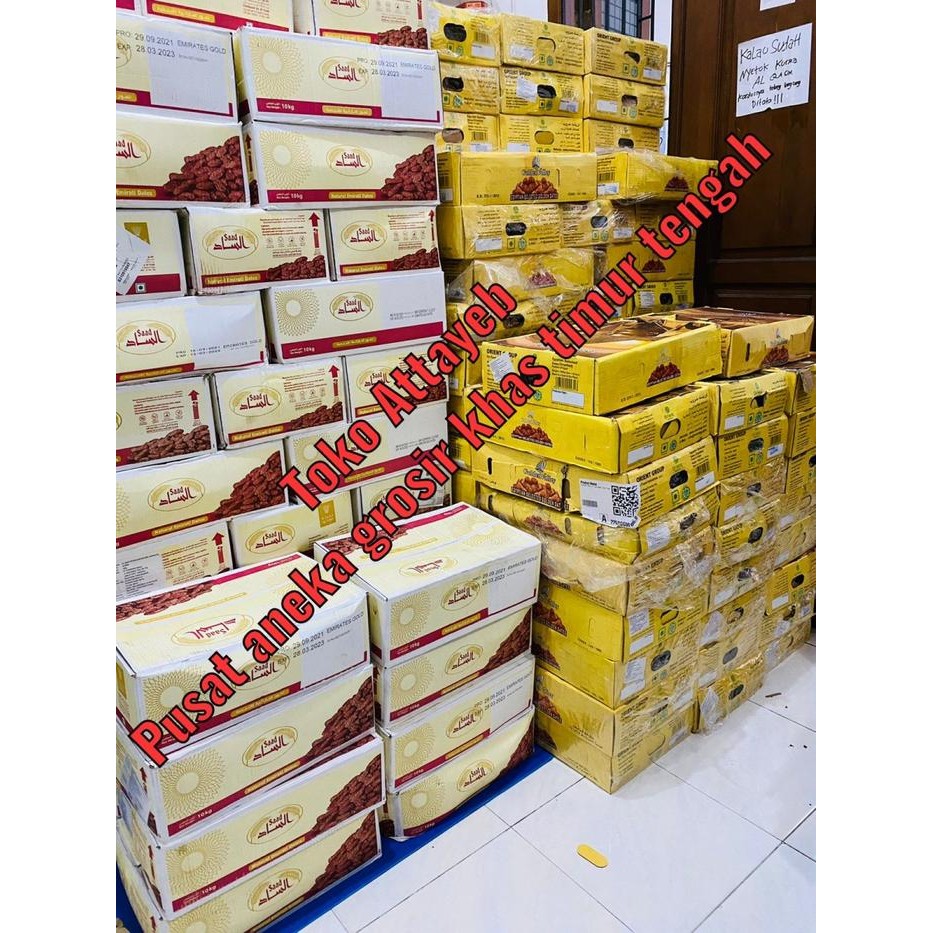 

Kurma Golden Valley 10kg Fresh Kurma Mesir Panen Baru dus 10 kg (Exp 2026)