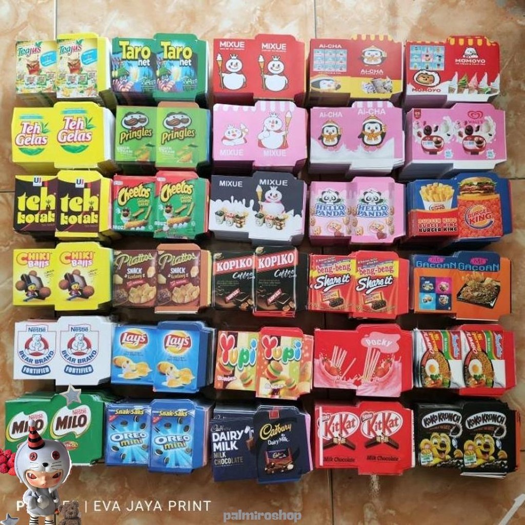 

1000 Lembar Amplop Lebaran Snack Plesetan Kecil Cod