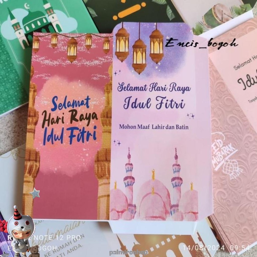 

[100 Lembaran] Amplop Lebaran Jumbo/Panjang Uk 7*18 Murah