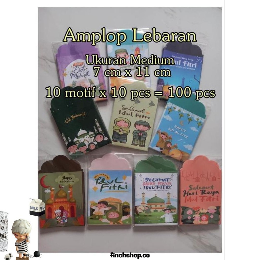 

Amplop Lebaran 2025 Medium 100 Pcs / 90 Pcs Kilat