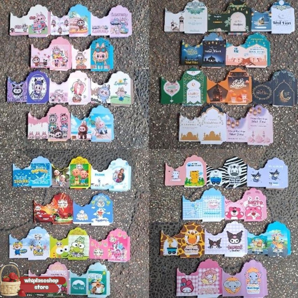 

1000 Lembar Amplop Lebaran Medium Terlaris // Amplop Lebaran // Amplop Unik Sale