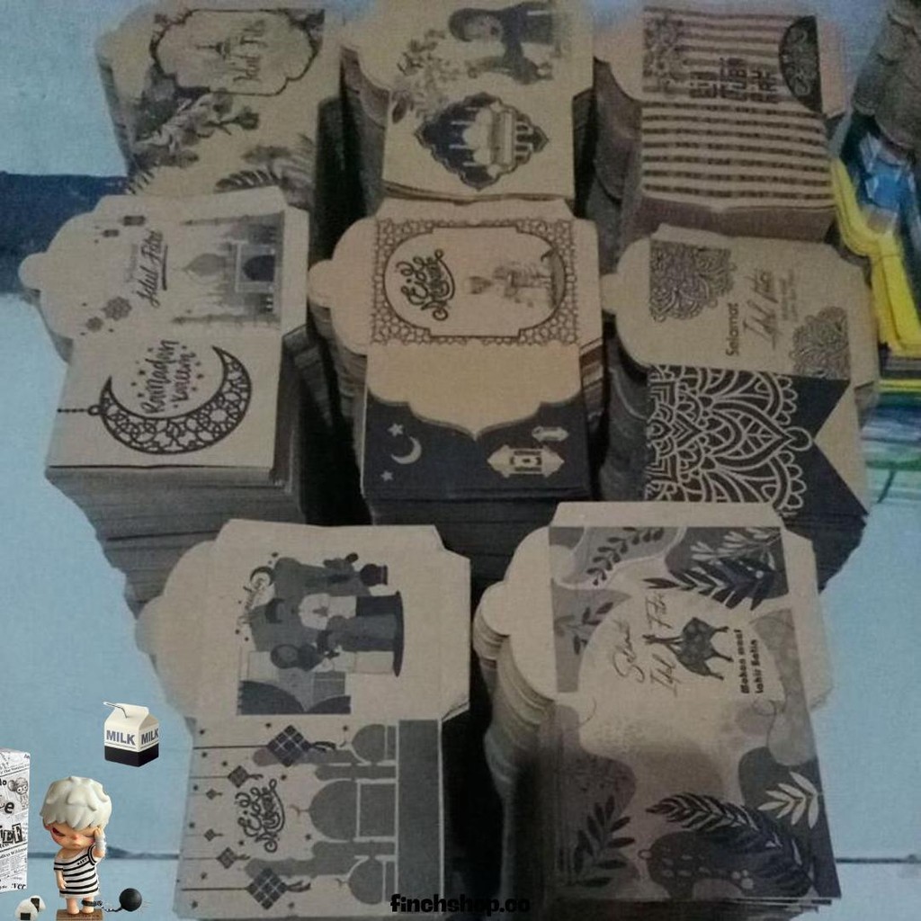 

Angpau Lebaran/Amplop Lebaran Kraf 1Kg Masih Lembaran(Kurleb 500Pcs) Kilat