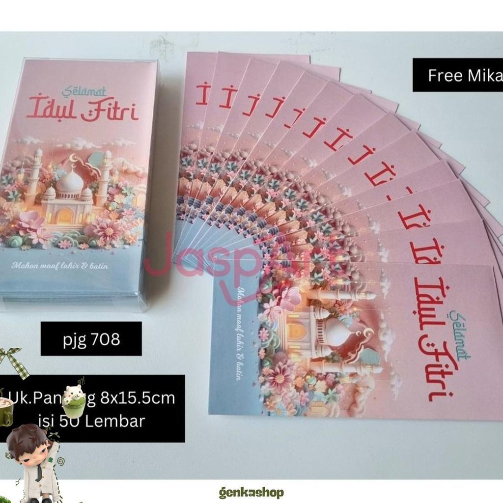

Amplop Lebaran Angpao Idul Fitri 2025 Panjang Besar Murah Meriah Ready Stock Isi 50 Sale