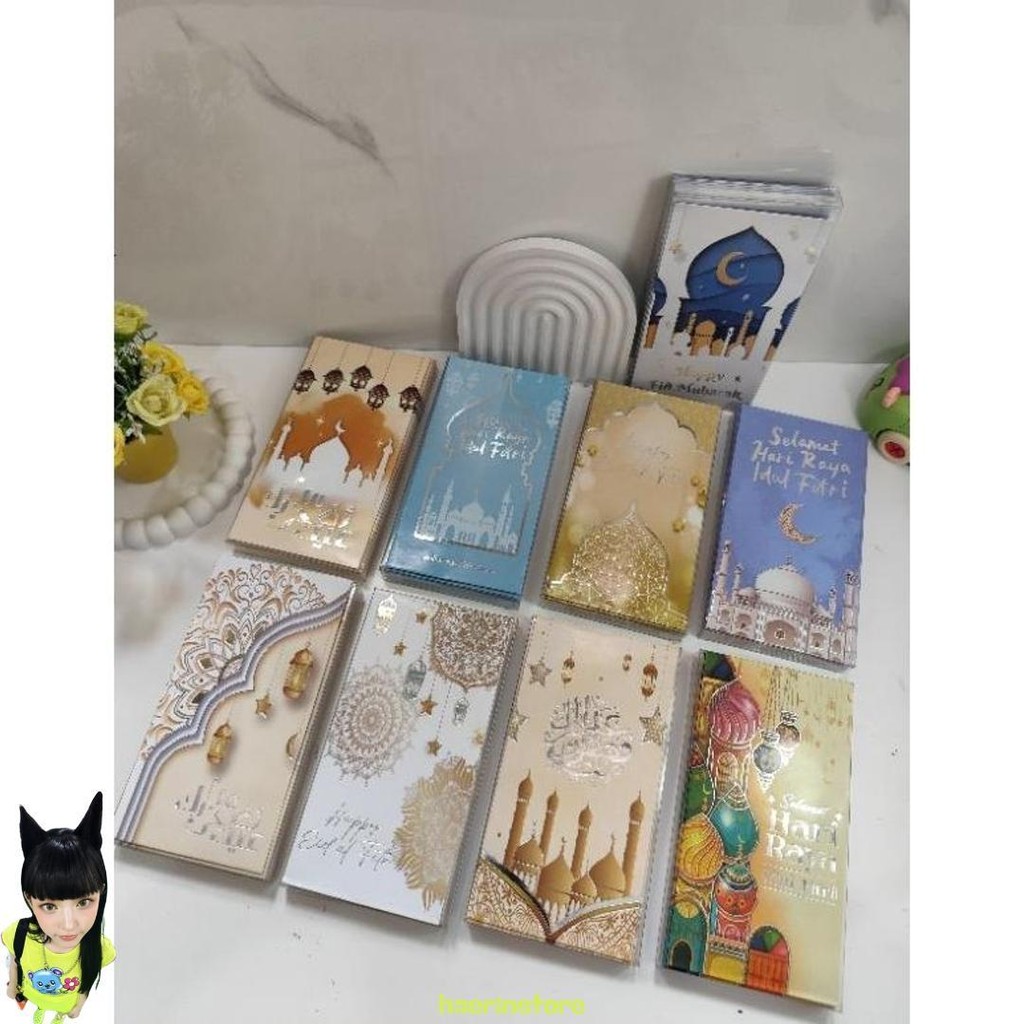 

Amplop Lebaran Idul Fitri Ukuran Besar 8,5Cm X 16Cm ( Isi 25, 30 Pcs ) Uang Tanpa Dilipat Kemasan Mika Kualitas Premium Cod