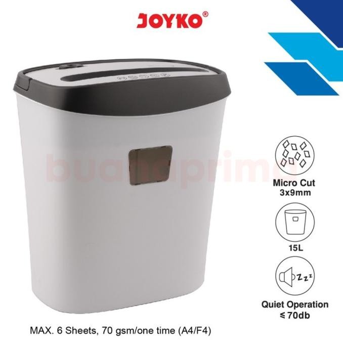 

Mesin Penghancur Kertas Joyko 15 L SHD 01 Paper Shredder Alat Pemotong