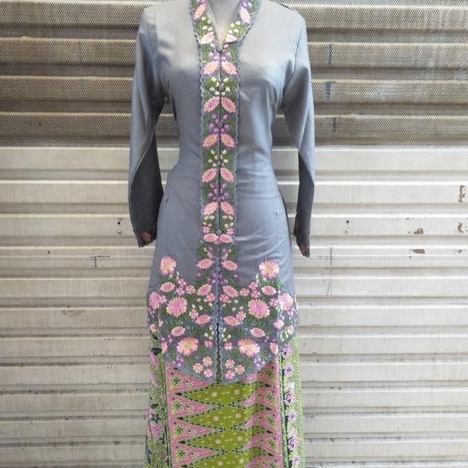 Atasan Kebaya Tunik Bordir Katun Toyobo/Tunik Bordir