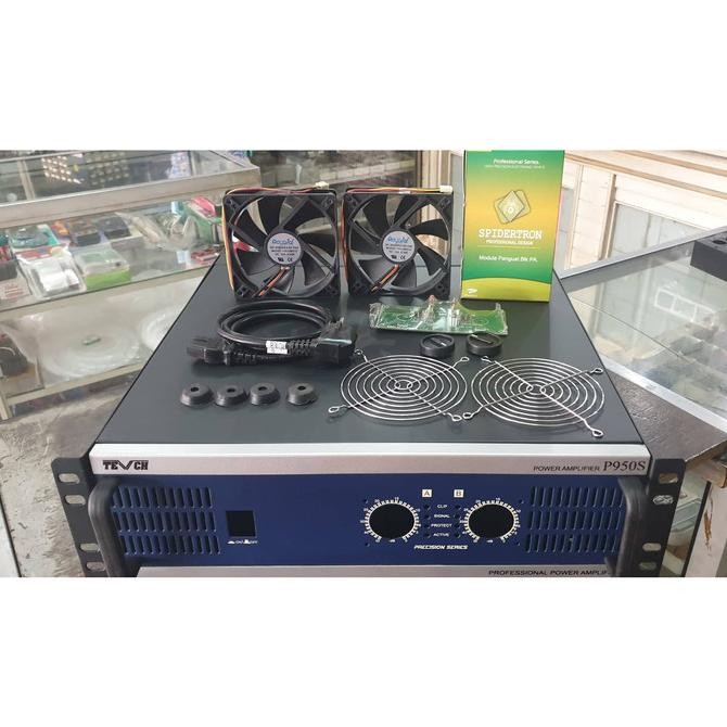 ] Box Power Yamaha replica P950s 3U komplit Kit Fan kabel