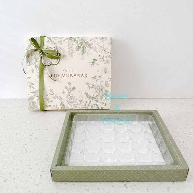 ~~~] Box Lebaran nastar sekat 30 / Box lapis legit sekat 20 kotak nastar kue kering hampers Gift cak