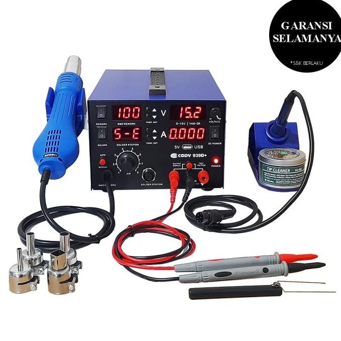 Solder Uap Blower Hp Cody 939D+ Original Dan Terpercaya