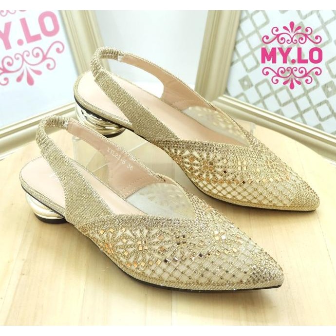 SEPATU WANITA FLAT SHOES PESTA IMPORT BALNANI BEST SELLER Terlaris