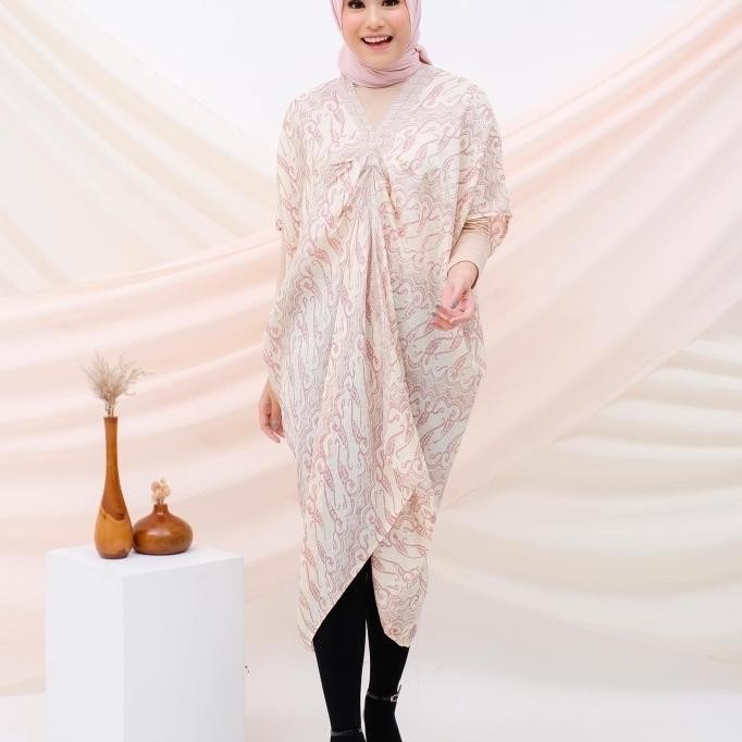 BEST SELLER KAFTAN BATIK WANITA DOBY VISCOSE KAFTAN JUMBO MODERN TUNIK DRESS BATIK
