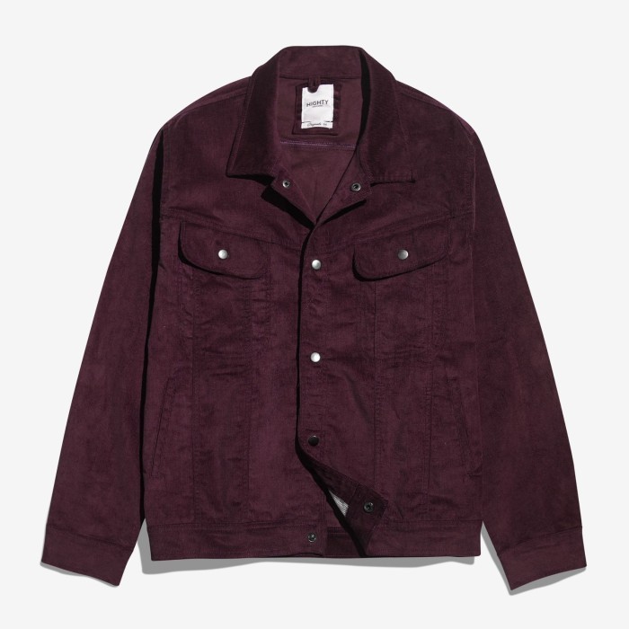 Highty Plum Corduroy Jacket (Limited Edition) Jaket Pria