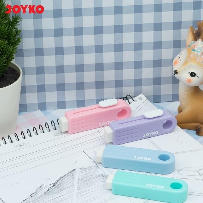 

Joyko Sliding Eraser + REFILL Mechanical / Penghapus Mekanik Joyko + ISI ULANG Ujian Panjang Anak ER-149