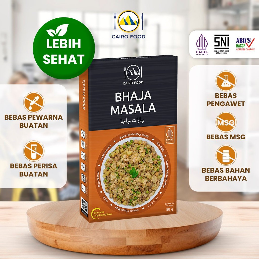 

Bumbu Bhaja Masala Spice Mix Sehat - Cairo Food