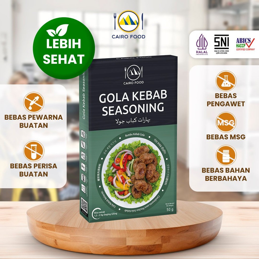 

Bumbu Gola Kebab Spice Mix Sehat - Cairo Food