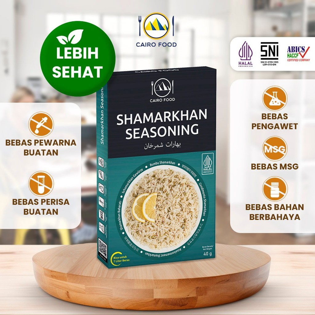 

Bumbu Shamarkhan Spice Mix Sehat - Cairo Food