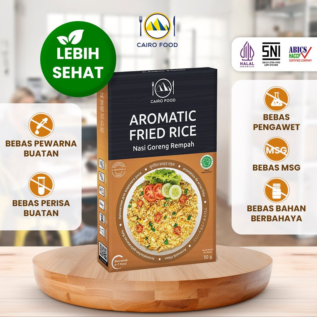 

Bumbu Nasi Goreng Rempah Aromatic Spice Mix Sehat - Cairo Food