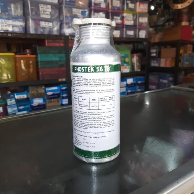 cusss order] PHOSTEK TB56 OBAT BASMI KUTU BERAS JAGUNG KACANG GABAH FUMIGAN