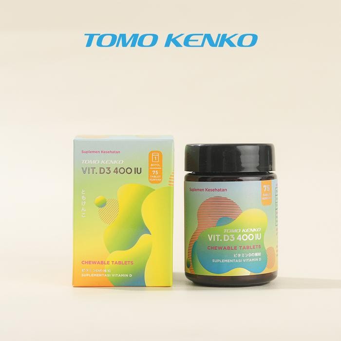 Tomo Kenko Vitamin D3 Chewable Tablet Kunyah