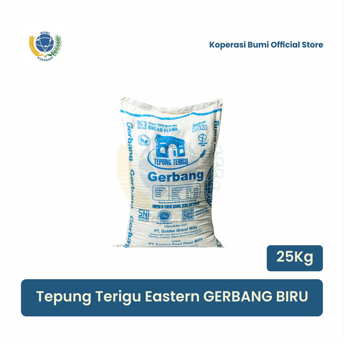

Tepung Terigu Eastern Gerbang Biru 25 kg