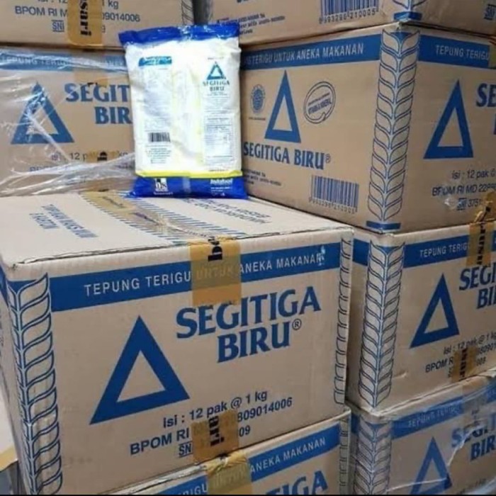 

Tepung terigu segitiga ekonomi 1 kartun isi 12 kilo